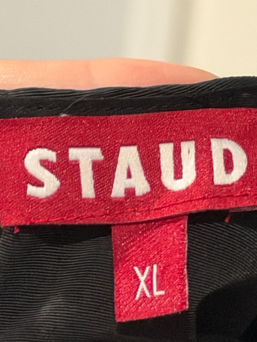 STAUD Ivy Drawcord Balloon Sleeve Top - Picture 9 of 10
